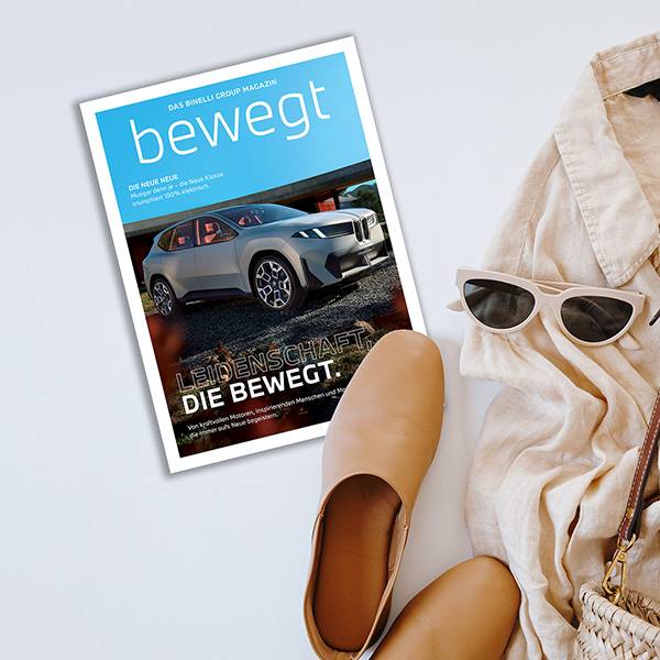 Jetzt abonnieren Unser Kundenmagazin «bewegt»
