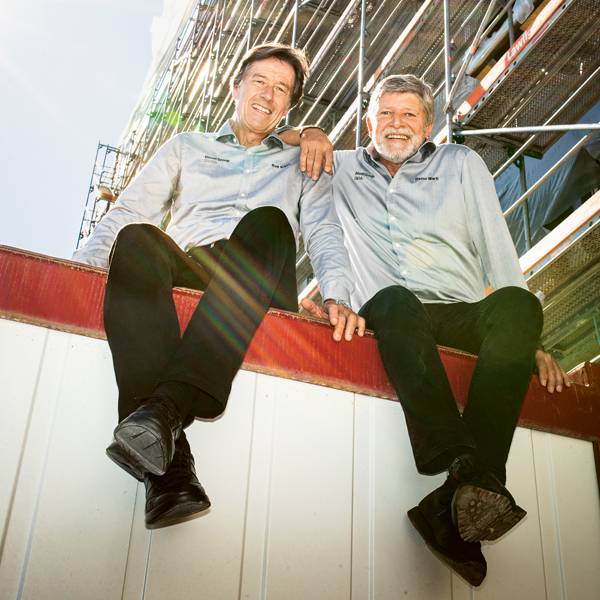 Seit über drei Jahrzehnten bei uns: Rolf Stähli (links) und Remo Marti (rechts)