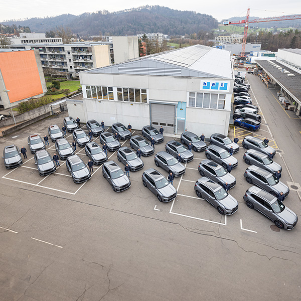 Neue Fahrzeugflotte für die BWT Bau AG