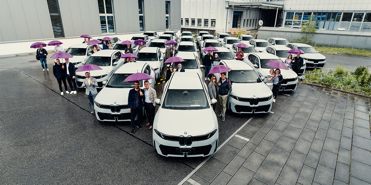 31 BMW iX3 für die Cosanum AG